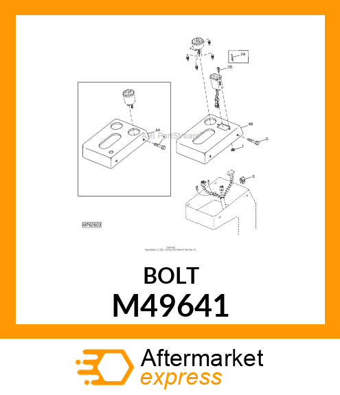 SCREW, CUTTING 1/4 M49641