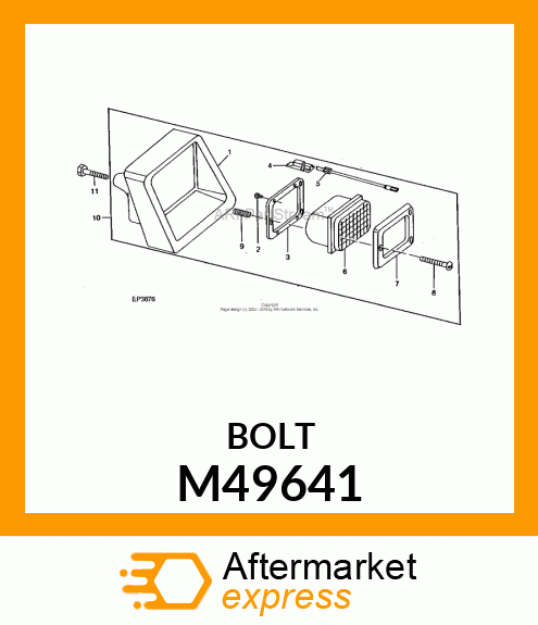 SCREW, CUTTING 1/4 M49641