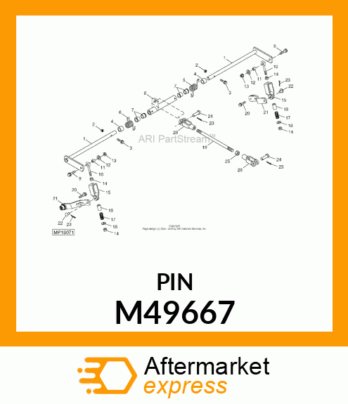 PIN, DRILLED .312X.750 M49667