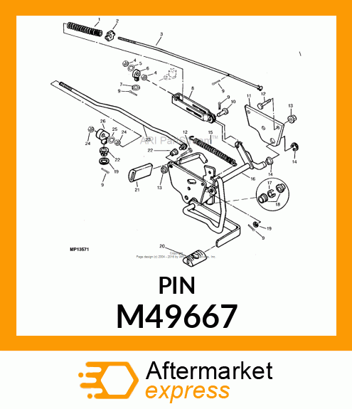 PIN, DRILLED .312X.750 M49667