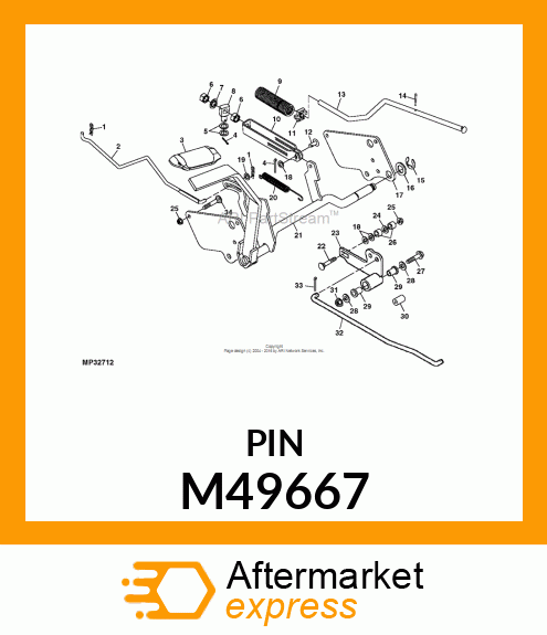 PIN, DRILLED .312X.750 M49667