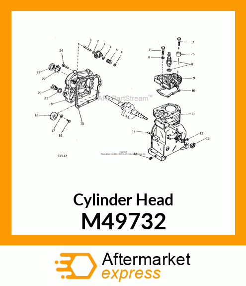 Cylinder Head M49732