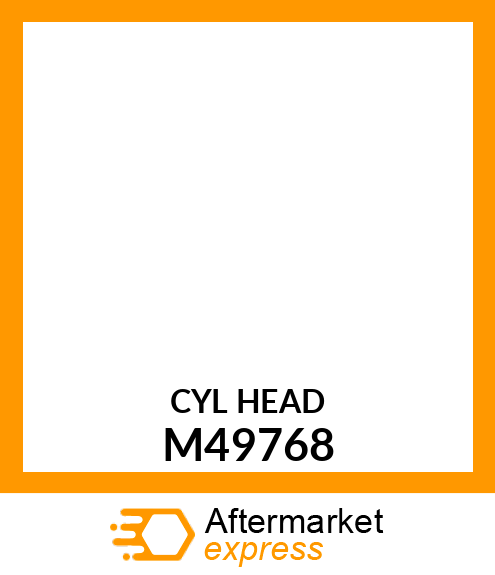 Cylinder Head - M49768