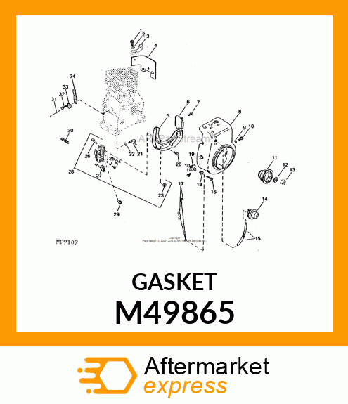 Isolator - EXTENSION BAFFLE M49865