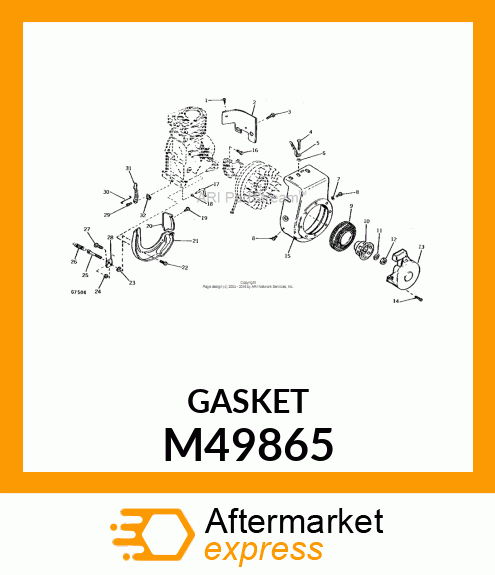 Isolator - EXTENSION BAFFLE M49865