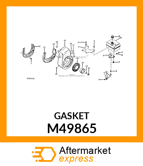 Isolator - EXTENSION BAFFLE M49865