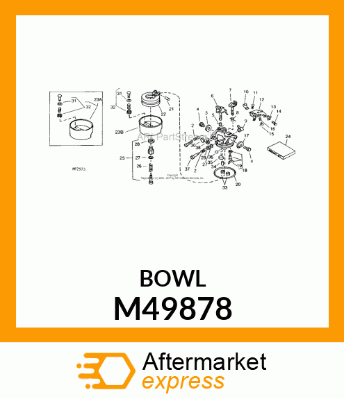 FLOAT BOWL M49878