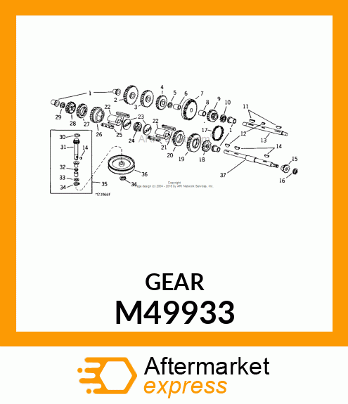 Gear M49933