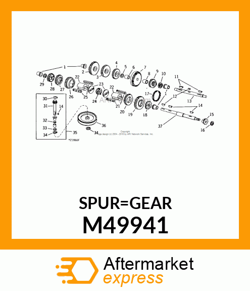 Spur Gear M49941