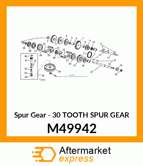 Spur Gear M49942