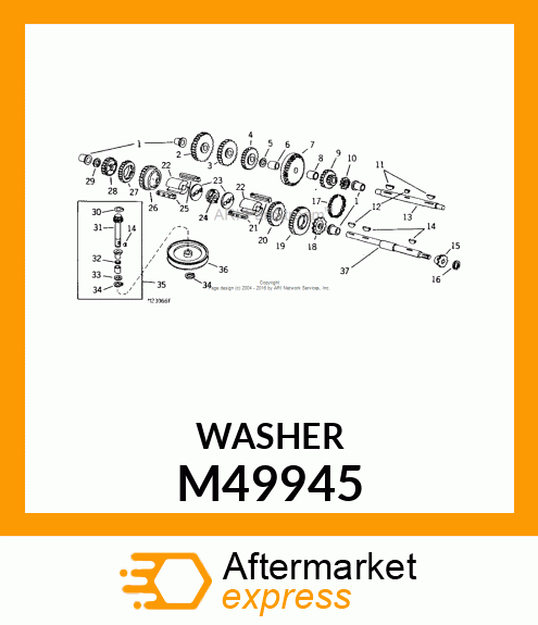 Washer M49945