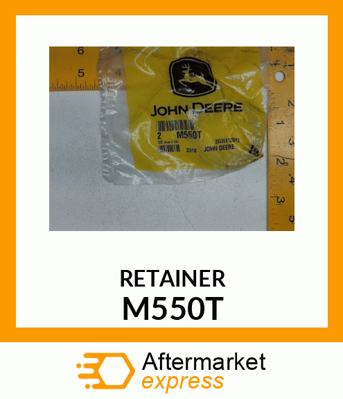 RETAINER,SEAL M550T