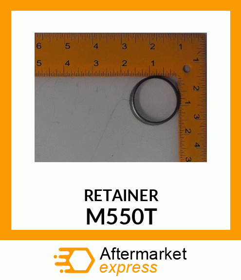 RETAINER,SEAL M550T