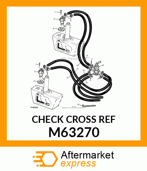 Hose - LINE, FUEL 10 FT OF 1/4" ID M63270