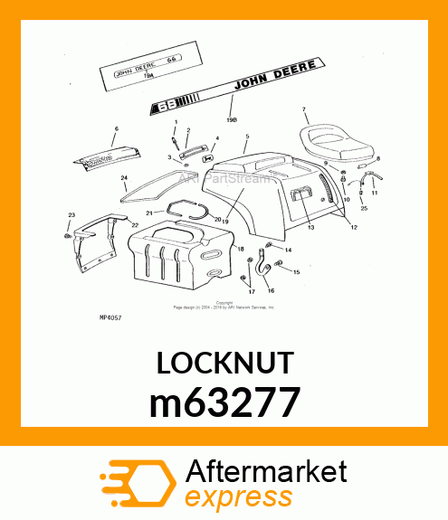 LOCK NUT, m63277