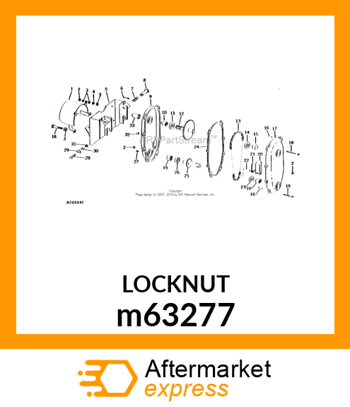 LOCK NUT, m63277