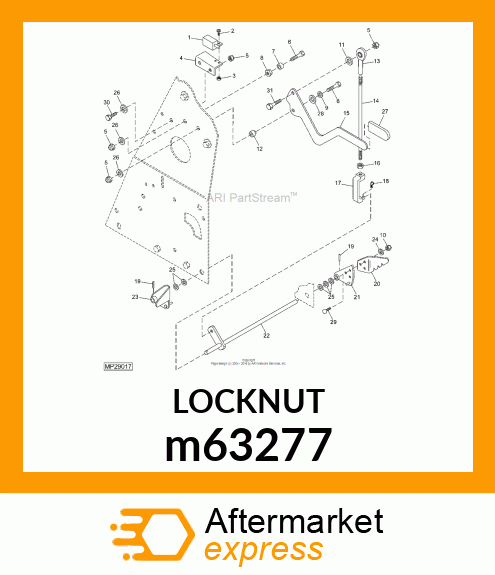 LOCK NUT, m63277