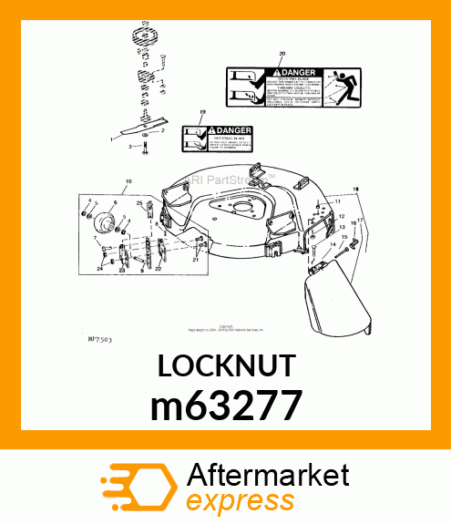 LOCK NUT, m63277