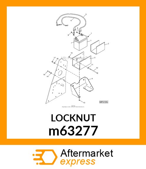 LOCK NUT, m63277