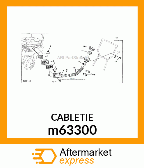 TIE BAND, BLACK m63300