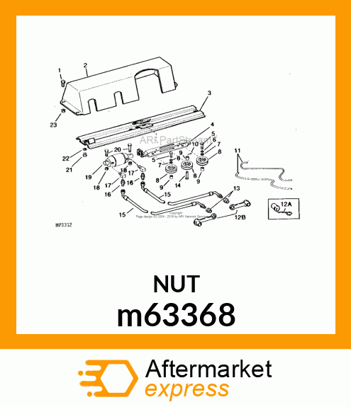 NUT m63368