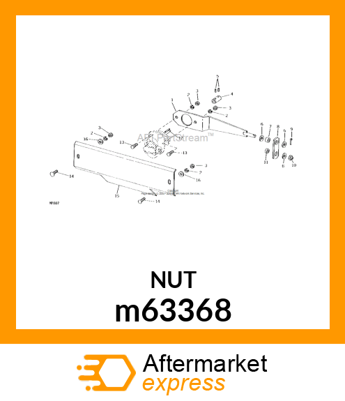 NUT m63368