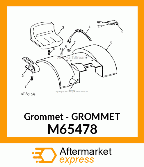 Grommet - GROMMET M65478