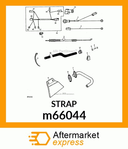 TIE BAND, STRAP m66044