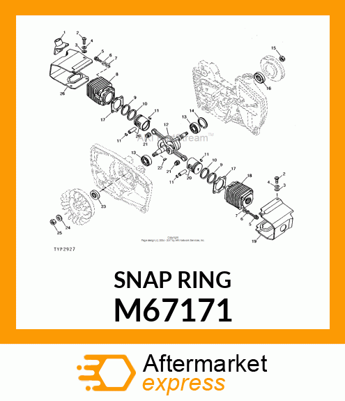 Snap Ring - SNAP RING - PUR M67171