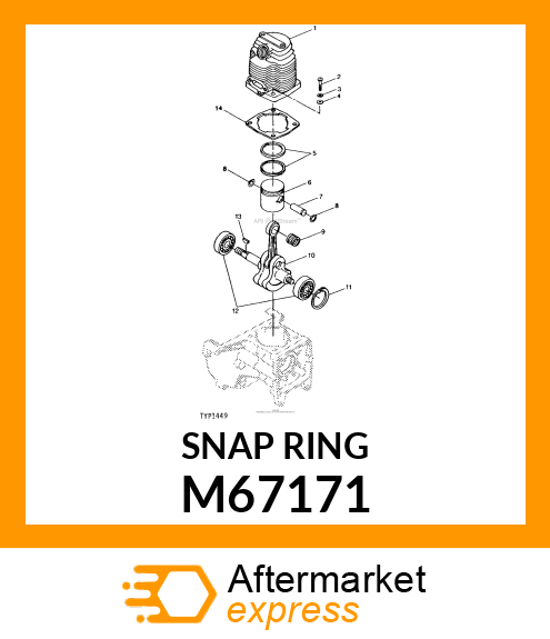 Snap Ring - SNAP RING - PUR M67171