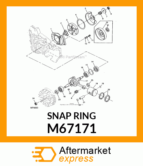 Snap Ring - SNAP RING - PUR M67171