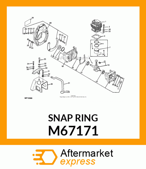 Snap Ring - SNAP RING - PUR M67171