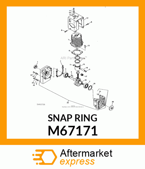 Snap Ring - SNAP RING - PUR M67171