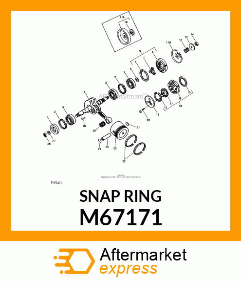 Snap Ring - SNAP RING - PUR M67171