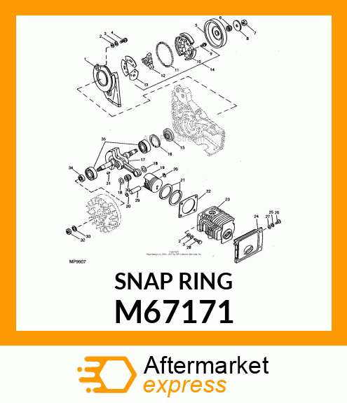 Snap Ring - SNAP RING - PUR M67171