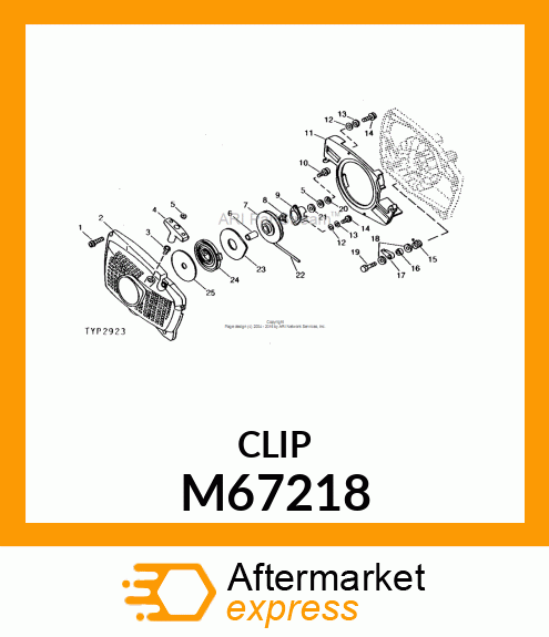 Clip M67218