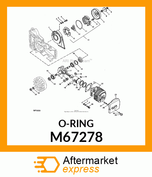 O Ring M67278