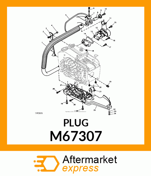 Absorber - RUBBER CUSHION M67307