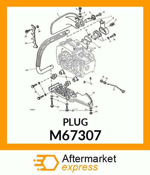 Absorber - RUBBER CUSHION M67307