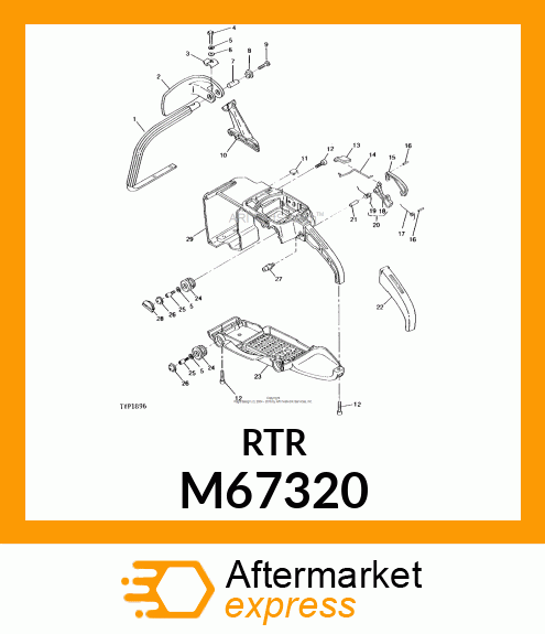 Retainer - HANDGUARD HOLDER - PUR M67320