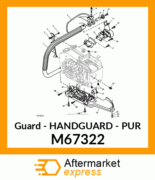 Guard - HANDGUARD - PUR M67322