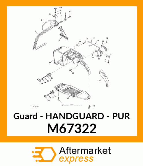 Guard - HANDGUARD - PUR M67322