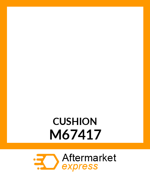 Cushion - RUBBER CUSHION, RIGHT HANDLE-LOWER M67417