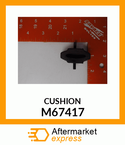 Cushion - RUBBER CUSHION, RIGHT HANDLE-LOWER M67417