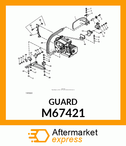 Cover - COVER PLATE - PUR (Part is Obsolete) M67421