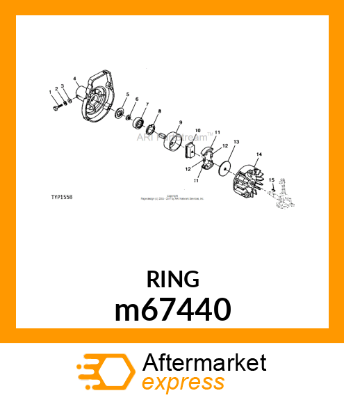 RING, INTERNAL SNAP m67440