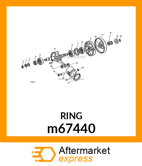 RING, INTERNAL SNAP m67440