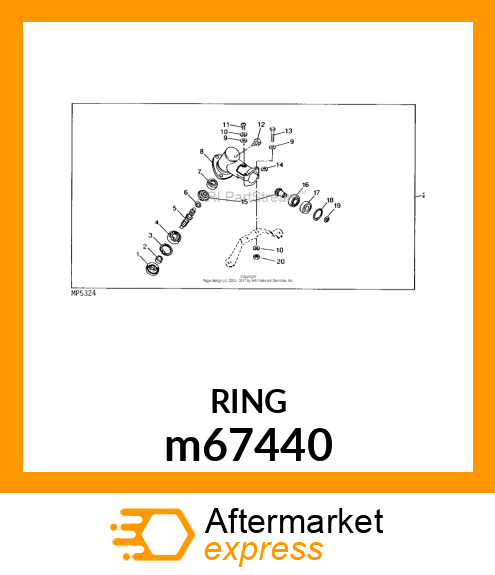 RING, INTERNAL SNAP m67440