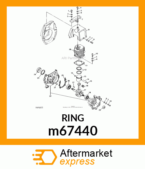 RING, INTERNAL SNAP m67440