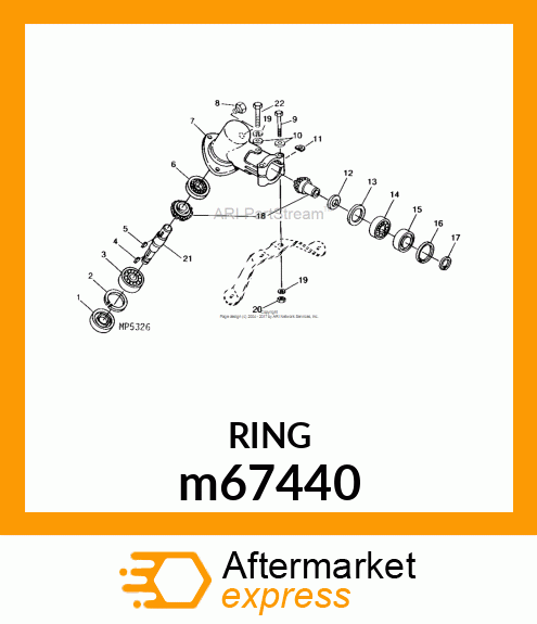 RING, INTERNAL SNAP m67440